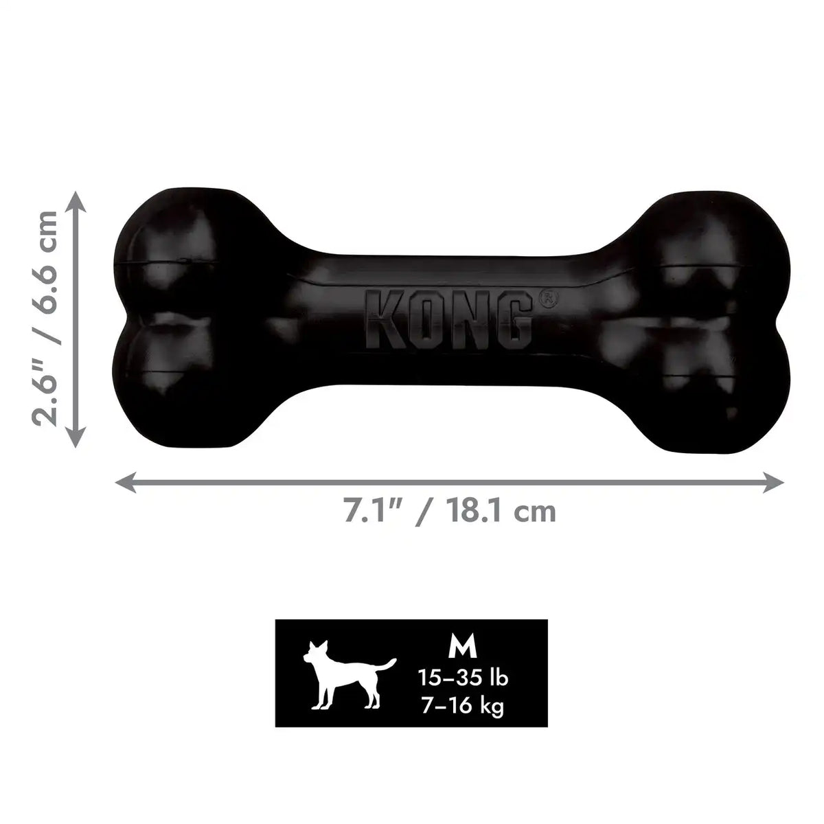 KONG Extreme Goodie Bone